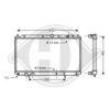 DIEDERICHS 8122151 Radiator, engine cooling